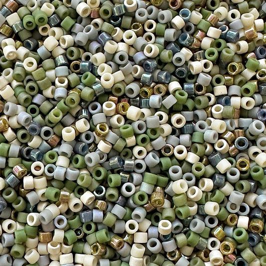 Misty Grove 11/0 Miyuki Delica Bead Mix - The Bead Mix