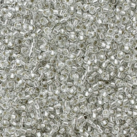 Miyuki 11 - 1 Silver Lined Crystal - The Bead Mix