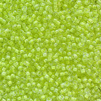 Miyuki 11 - 1119 Luminous Lime Yellow - The Bead Mix