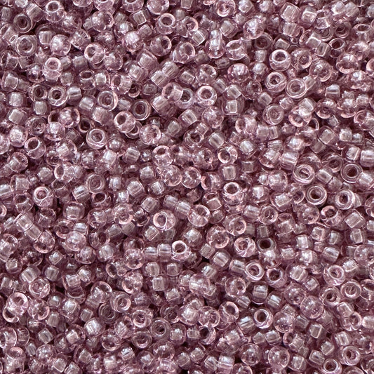 Miyuki 11 - 142 Transparent Mauve - The Bead Mix