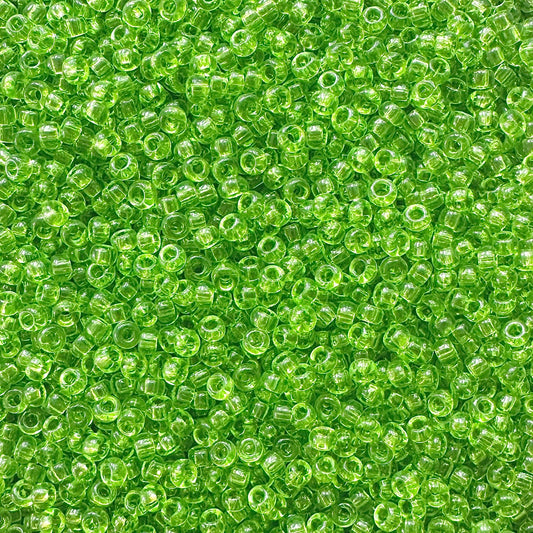 Miyuki 11 - 144 Transparent Lime Green - The Bead Mix