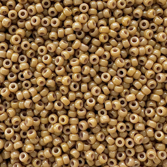 Miyuki 11 - 1461 Opaque Dyed Latte - The Bead Mix