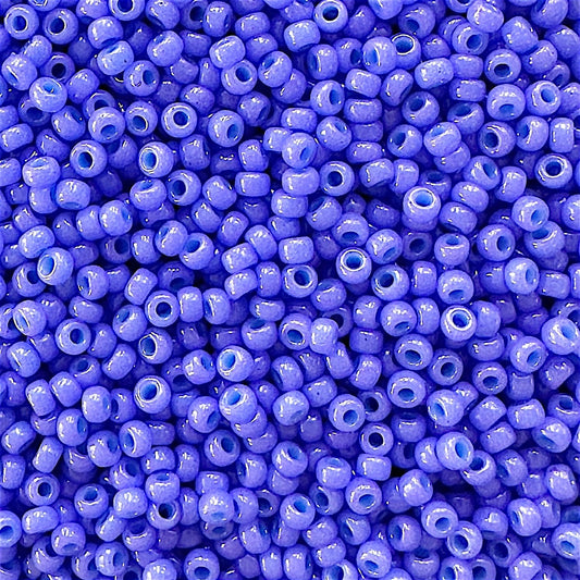 Miyuki 11 - 1477 Opaque Dyed Perwinkle Luster - The Bead Mix