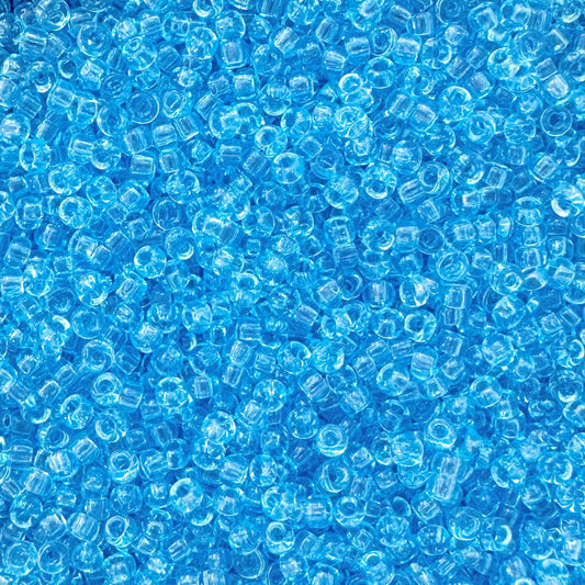 Miyuki 11 - 148 Transparent Aqua - The Bead Mix