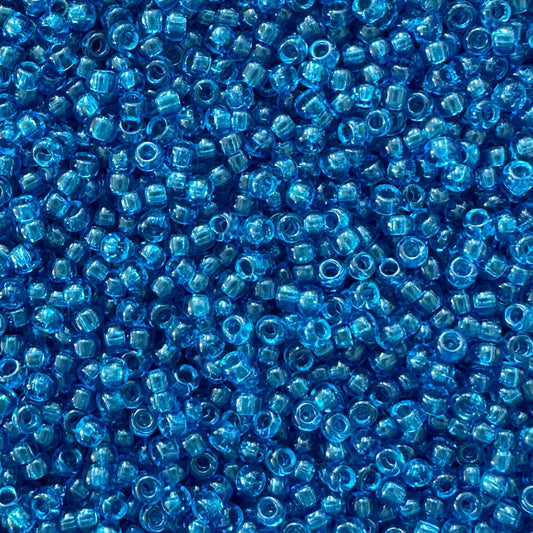 Miyuki 11 - 149 Transparent Capri Blue - The Bead Mix
