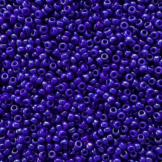 Miyuki 11 - 1945 Opaque Cobalt Luster - The Bead Mix