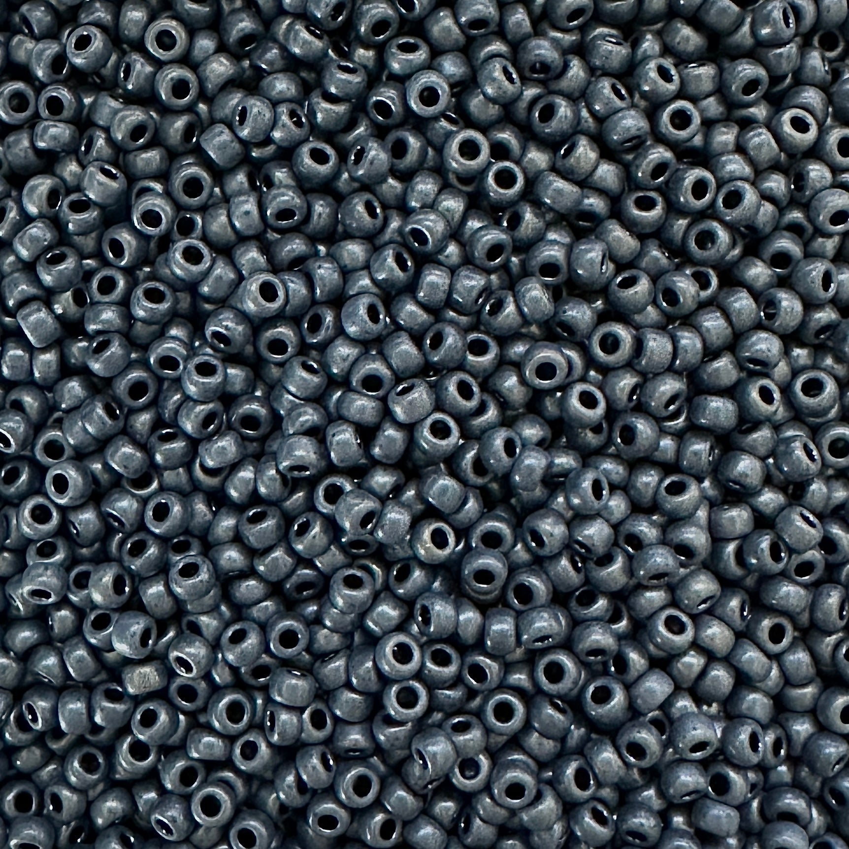Miyuki 11 - 2011 Matte Metallic Gunmetal - The Bead Mix