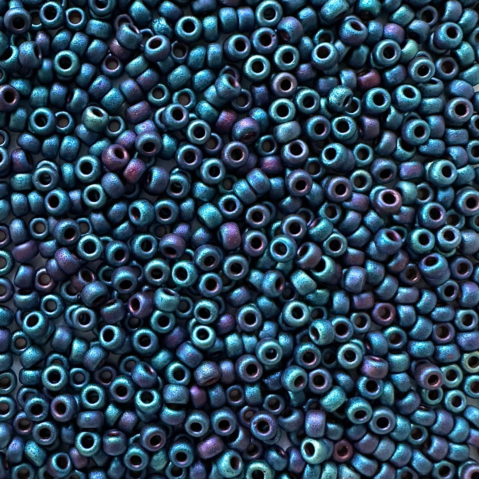Miyuki 11 - 2018 Matte Metallic Purple Iris - The Bead Mix