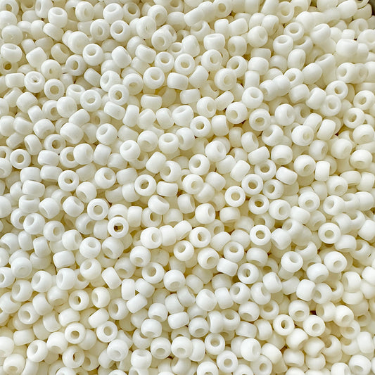 Miyuki 11 - 2021 Opaque Matte Cream - The Bead Mix