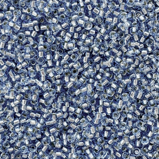 Miyuki 11 - 2430 Silver Lined Pale Sapphire - The Bead Mix