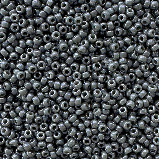 Miyuki 11 - 2479 Opaque Smoke Glazed Luster - The Bead Mix