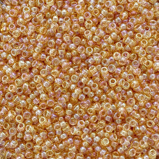 Miyuki 11 - 251 Transparent Light Topaz AB - The Bead Mix