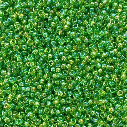 Miyuki 11 - 259 Transparent Light Green AB - The Bead Mix