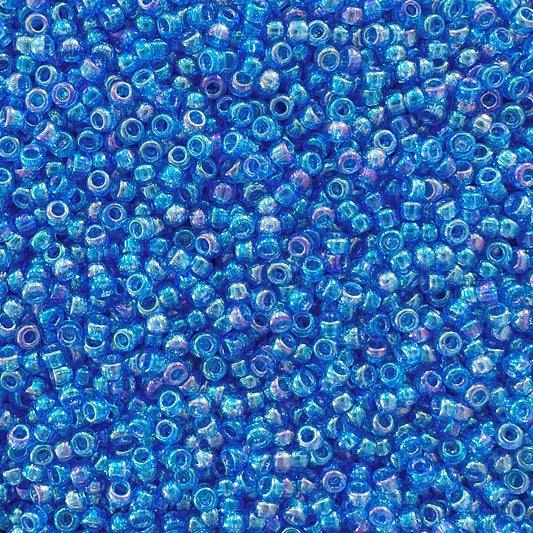 Miyuki 11 - 261 Transparent Sapphire AB - The Bead Mix