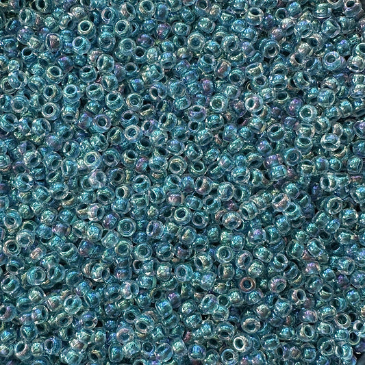 Miyuki 11 - 279 Blue Lined Crystal AB - The Bead Mix