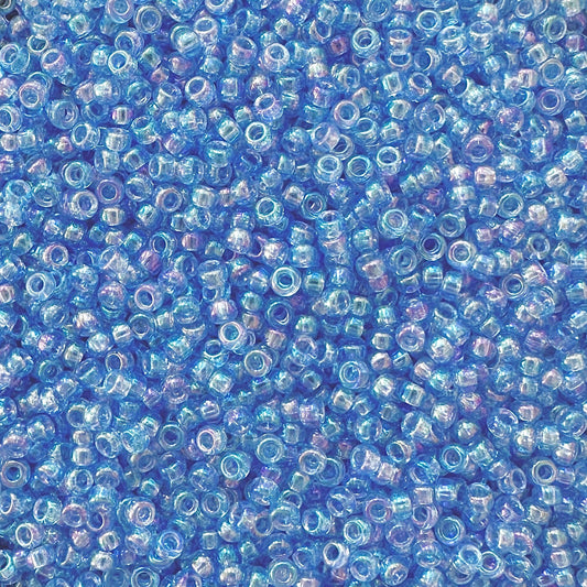 Miyuki 11 - 299 Transparent Light Sapphire AB - The Bead Mix