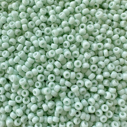 Miyuki 11 - 3318 Opaque Light Mint - The Bead Mix