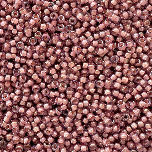 Miyuki 11 - 337 Antique Rose Color Lined - The Bead Mix