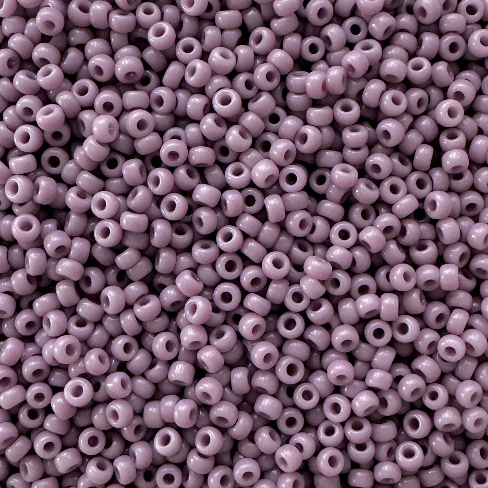 Miyuki 11 - 410 Opaque Mauve - The Bead Mix