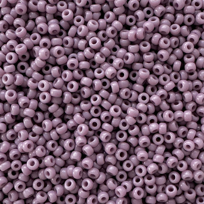 Miyuki 11 - 410 Opaque Mauve - The Bead Mix