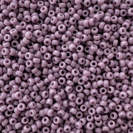 Miyuki 11 - 410 Opaque Mauve - The Bead Mix