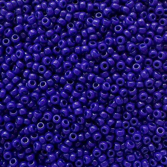 Miyuki 11 - 414 Opaque Cobalt Blue - The Bead Mix