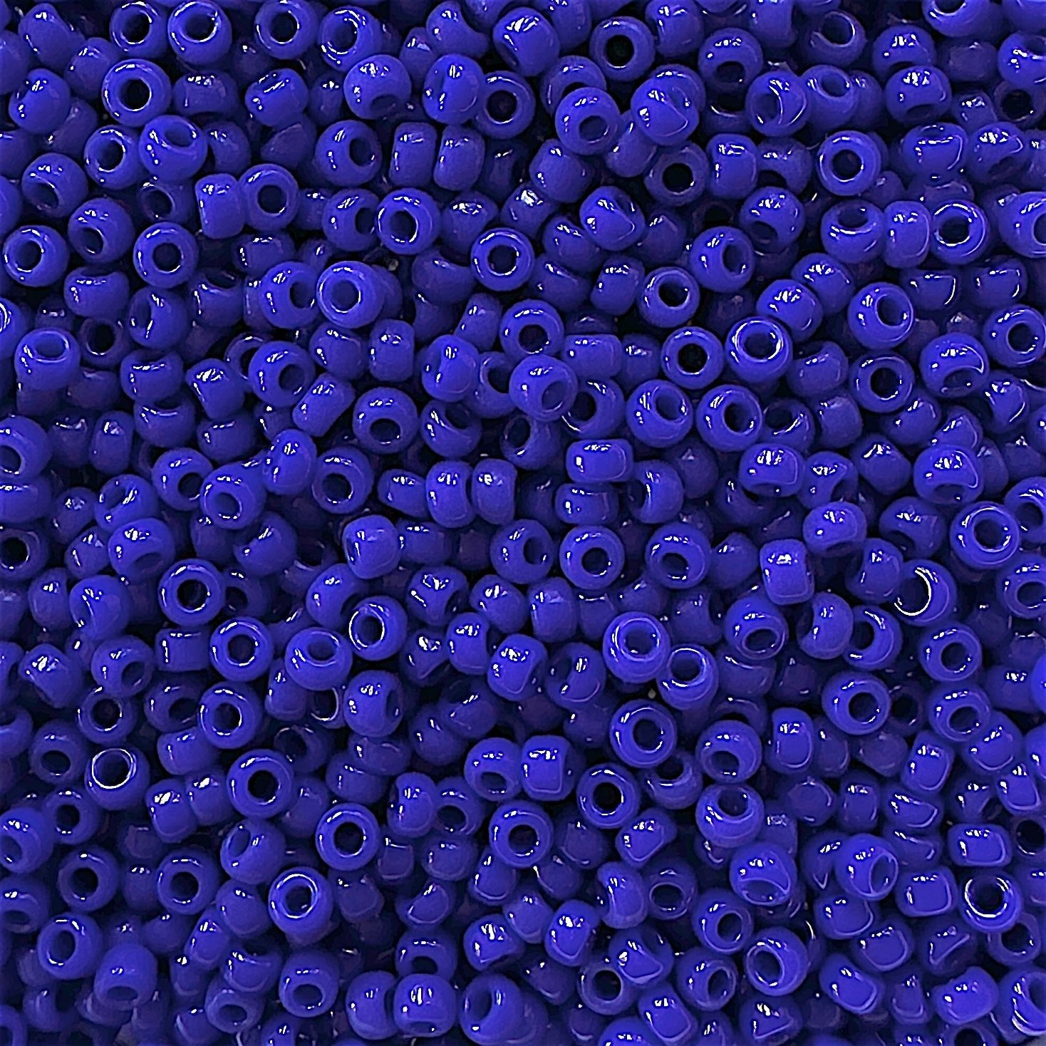 Miyuki 11 - 414 Opaque Cobalt Blue - The Bead Mix