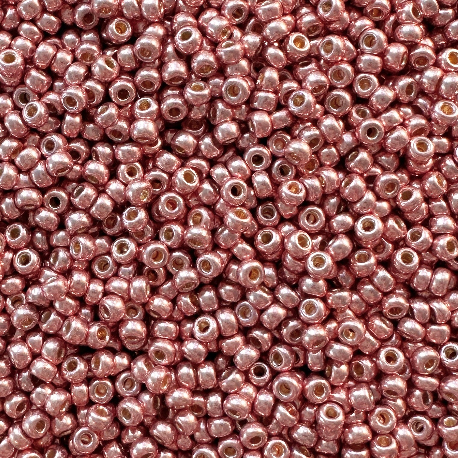 Miyuki 11 - 4209 Duracoat Galvanized Dark Coral - The Bead Mix