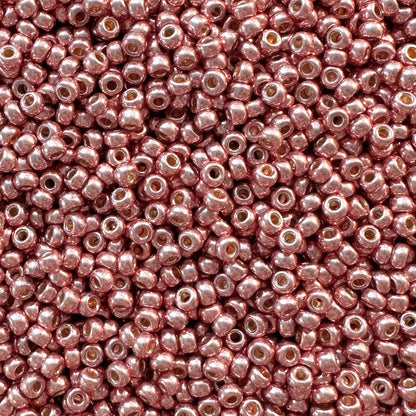 Miyuki 11 - 4209 Duracoat Galvanized Dark Coral - The Bead Mix