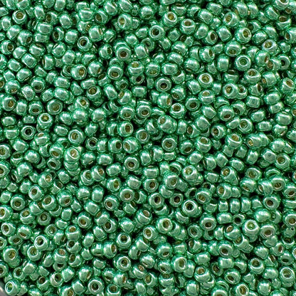 Miyuki 11 - 4214 Duracoat Galvanized Dark Mint - The Bead Mix