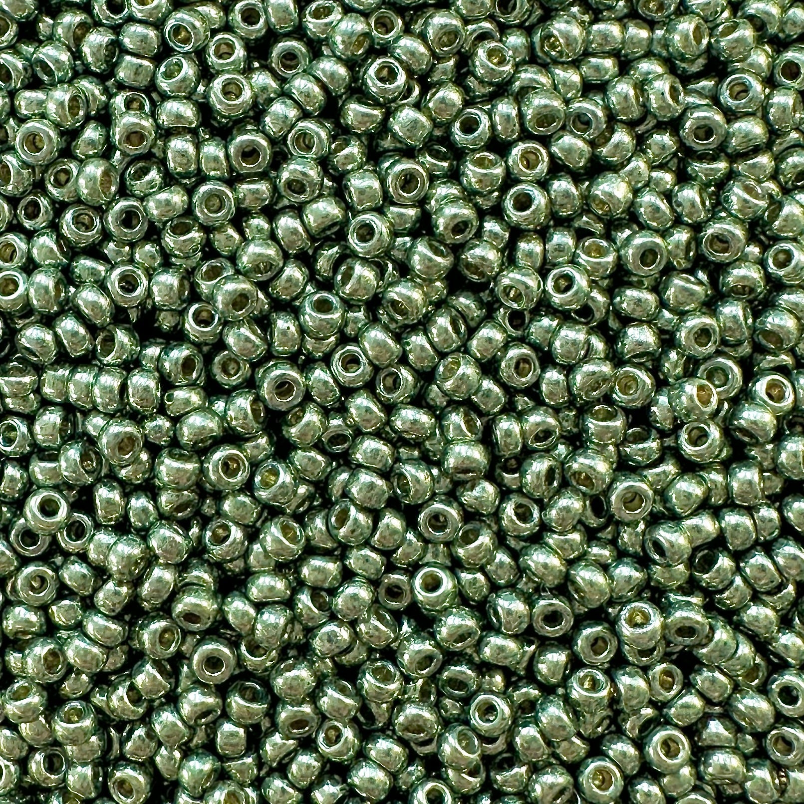 Miyuki 11 - 4215 Duracoat Galvanized Sea Green - The Bead Mix