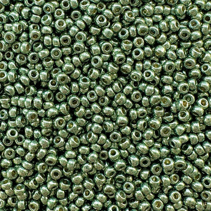 Miyuki 11 - 4215 Duracoat Galvanized Sea Green - The Bead Mix