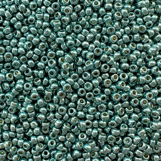Miyuki 11 - 4216 Duracoat Galvanized Dk Sea Foam - The Bead Mix