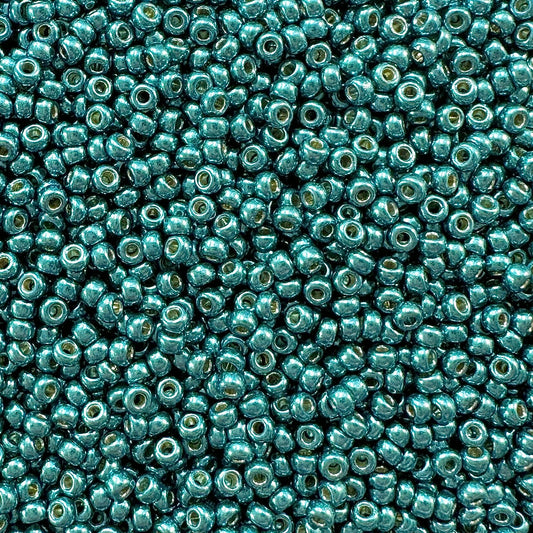 Miyuki 11 - 4217 Duracoat Galvanized Sea Foam - The Bead Mix