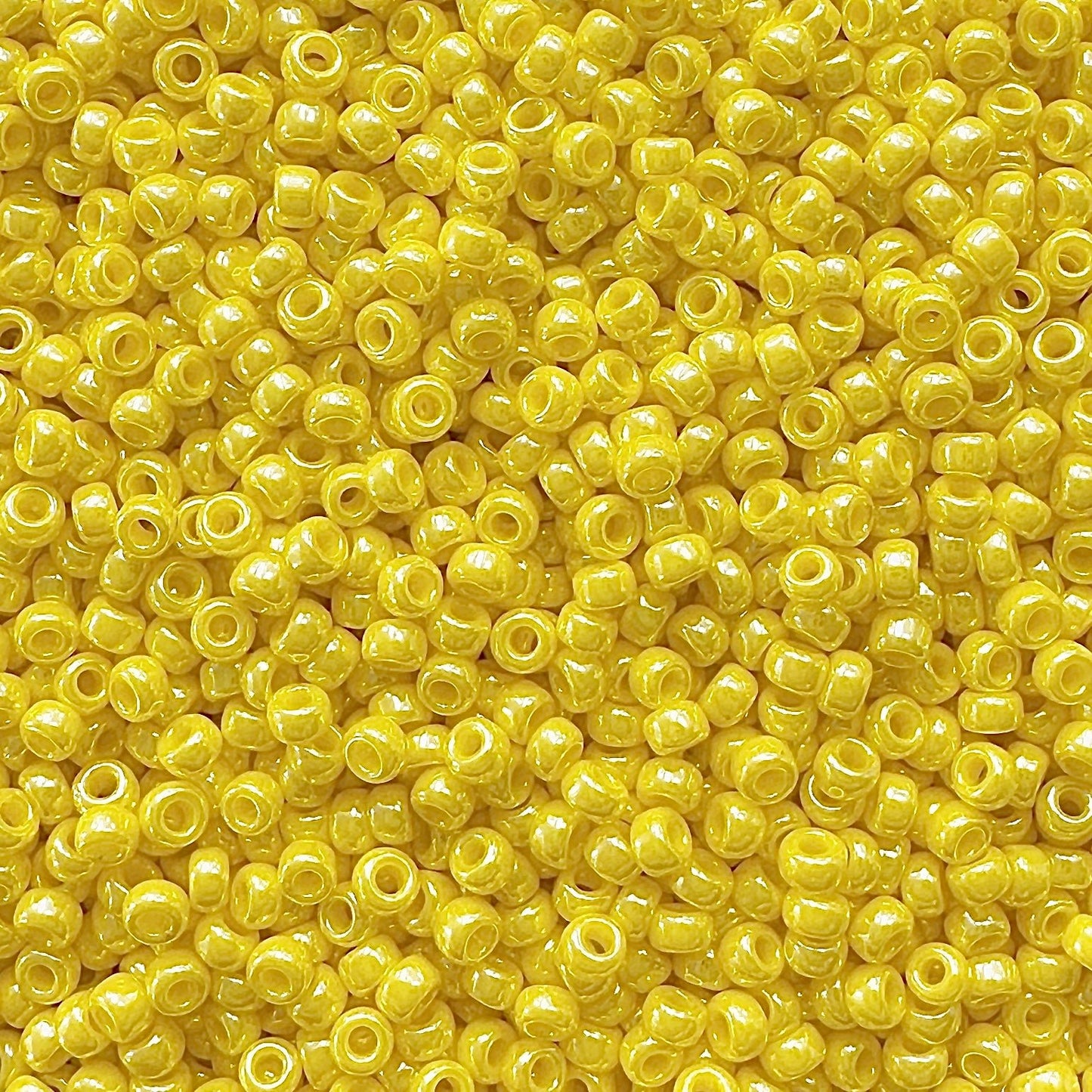 Miyuki 11 - 422 Opaque Yellow Luster - The Bead Mix