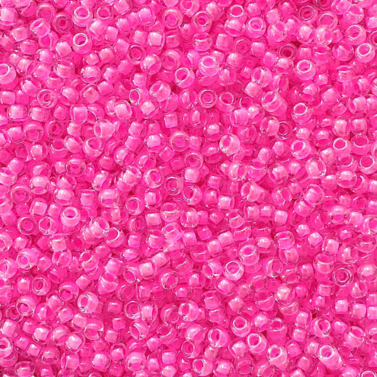 Miyuki 11 - 4299 Luminous Pink - The Bead Mix