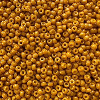 Miyuki 11 - 4456 Duracoat Opaque Spicy Mustard - The Bead Mix