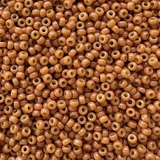 Miyuki 11 - 4457 Duracoat Opaque Pecan Brown - The Bead Mix