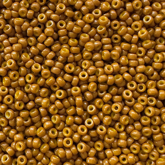 Miyuki 11 - 4460 Duracoat Opaque Camel Brown - The Bead Mix