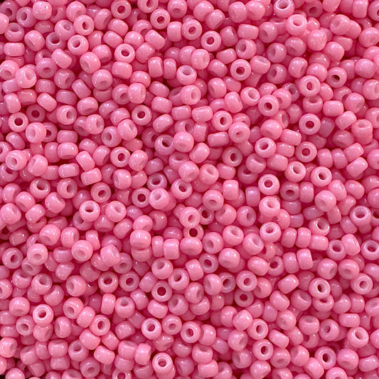 Miyuki 11 - 4467 Duracoat Opaque Bubblegum - The Bead Mix