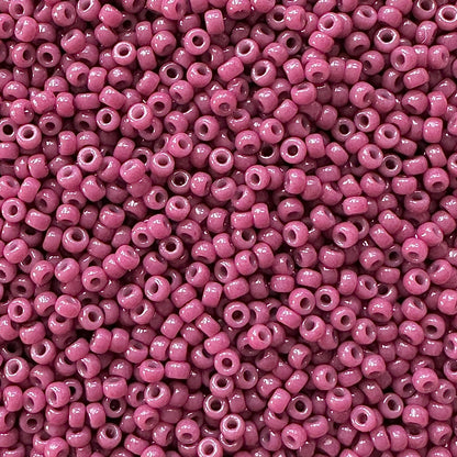 Miyuki 11 - 4468 Duracoat Opaque Mulberry - The Bead Mix