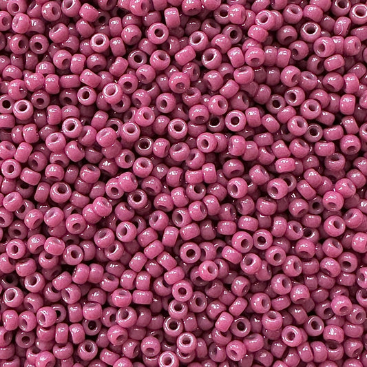 Miyuki 11 - 4468 Duracoat Opaque Mulberry - The Bead Mix