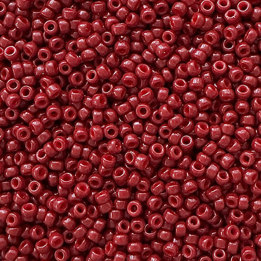Miyuki 11 - 4469 Duracoat Opaque Maroon - The Bead Mix