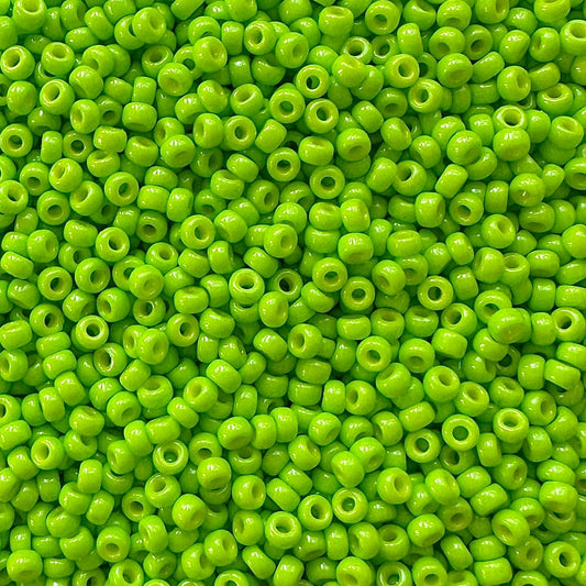 Miyuki 11 - 4471 Duracoat Opaque Slime Green - The Bead Mix