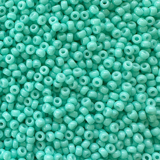 Miyuki 11 - 4472 Duracoat Opaque Aquamarine - The Bead Mix