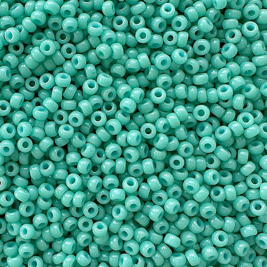 Miyuki 11 - 4475 Duracoat Opaque Turquoise - The Bead Mix