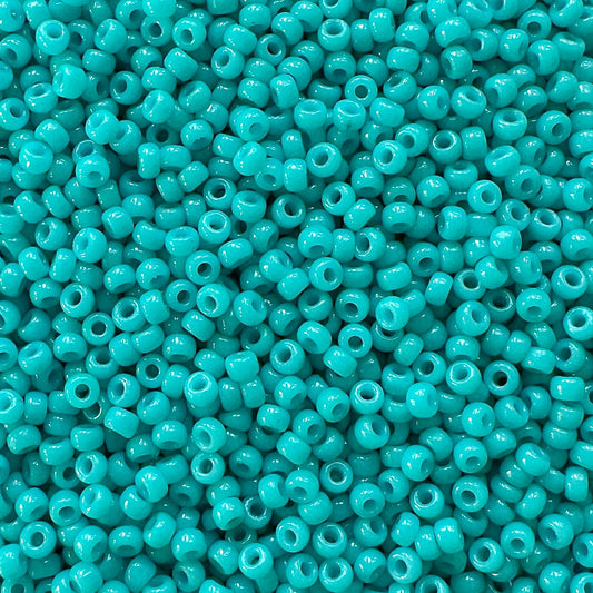 Miyuki 11 - 4480 Duracoat Opaque Turquoise Blue - The Bead Mix