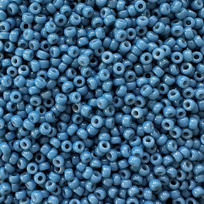 Miyuki 11 - 4485 Duracoat Opaque Dark Denim - The Bead Mix