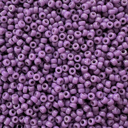 Miyuki 11 - 4489 Duracoat Opaque Dark Lilac - The Bead Mix