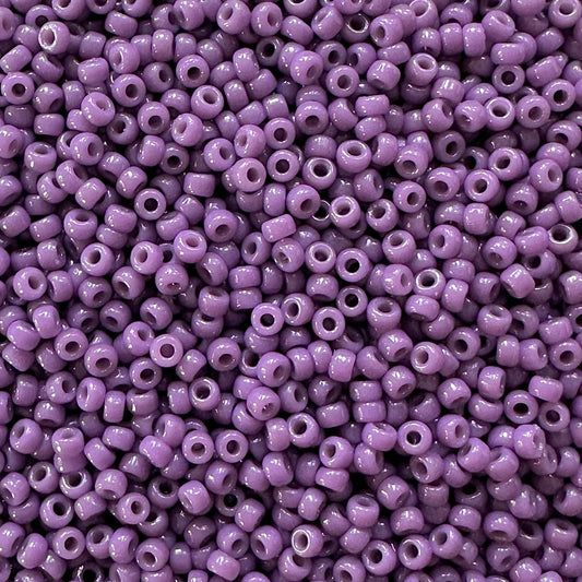 Miyuki 11 - 4489 Duracoat Opaque Dark Lilac - The Bead Mix